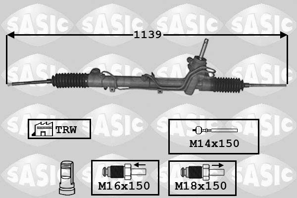 SASIC Ohjausvaihde 7006157