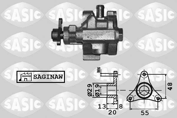 SASIC Hydrauliikkapumppu, ohjaus 7074006