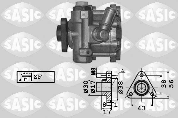 SASIC Hydrauliikkapumppu, ohjaus 7076025