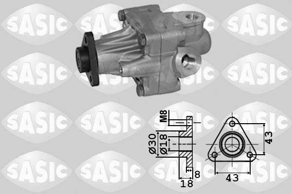 SASIC Hydrauliikkapumppu, ohjaus 7076064