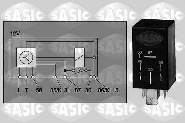 SASIC Rele, hehkutuslaitos 9316005