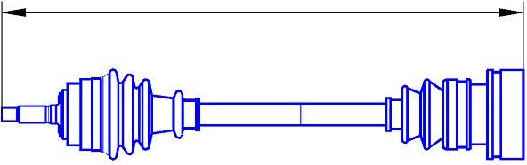 SERCORE Vetoakseli 12301