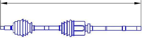 SERCORE Vetoakseli 12433B