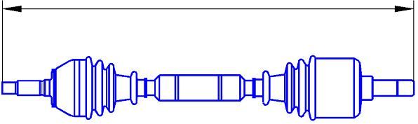 SERCORE Vetoakseli 12598