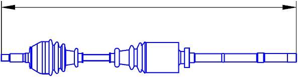 SERCORE Vetoakseli 12709