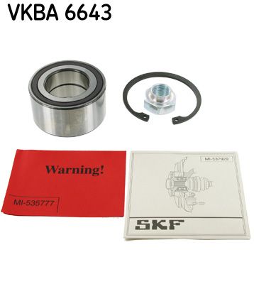 SKF Pyöränlaakerisarja VKBA 6643