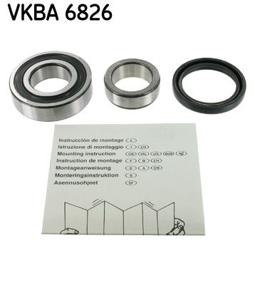 SKF Pyöränlaakerisarja VKBA 6826