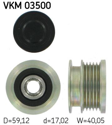 SKF Vapaakytkin VKM 03500