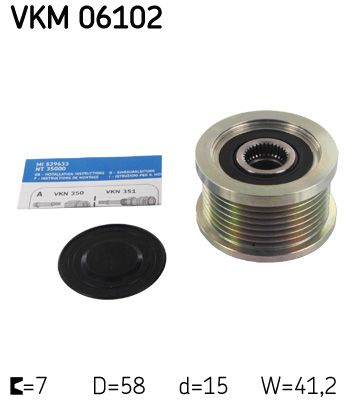 SKF Vapaakytkin VKM 06102