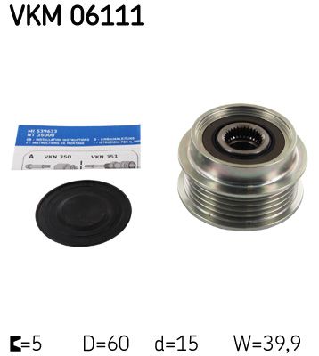 SKF Vapaakytkin VKM 06111