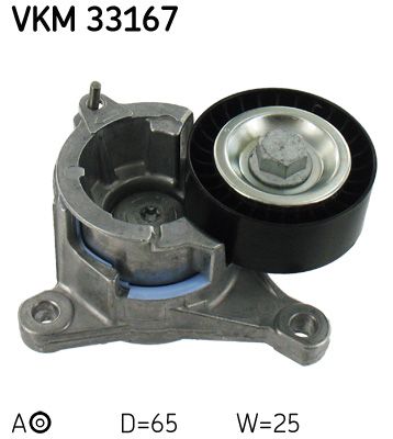 SKF Kiristysrulla, moniurahihna VKM 33167