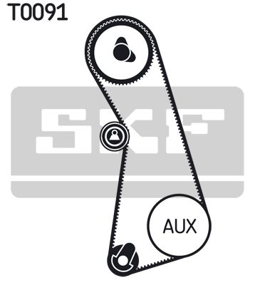 SKF Hammashihnasarja VKMA 01001