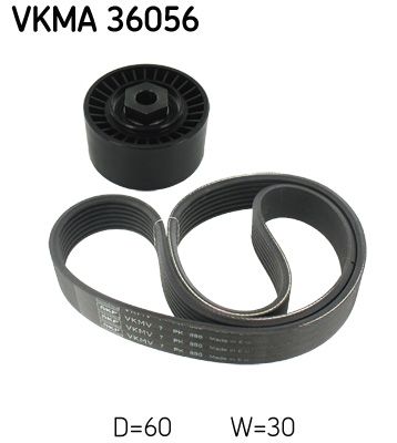 SKF Moniurahihnasarja VKMA 36056