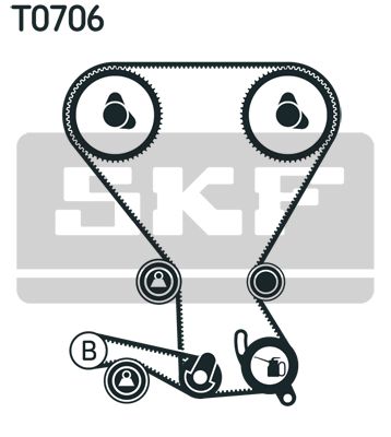 SKF Hammashihnasarja VKMA 95666