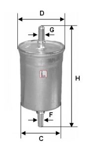 SOFIMA Polttoainesuodatin S 1850 B