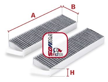 SOFIMA Suodatin, sisäilma S 4172 CA
