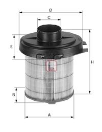 SOFIMA Ilmansuodatin S 4580 A