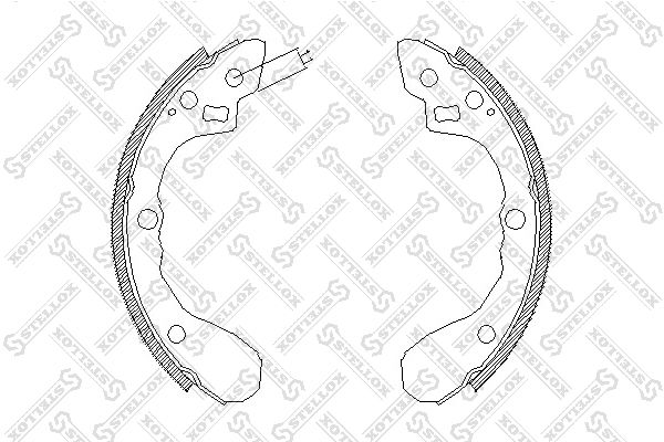 STELLOX Jarrukenkäsarja 071 100-SX