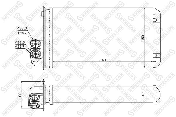 STELLOX Lämmityslaitteen kenno 10-35042-SX