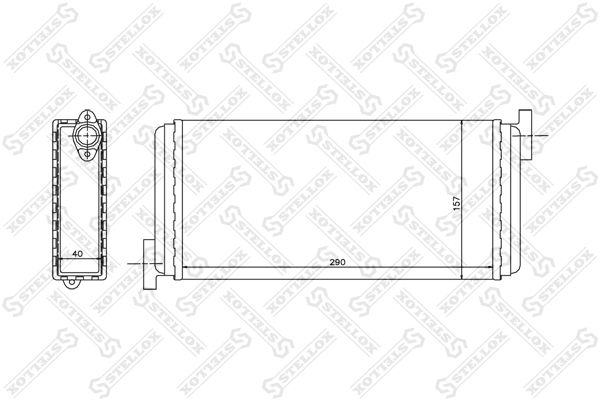 STELLOX Lämmityslaitteen kenno 10-35049-SX