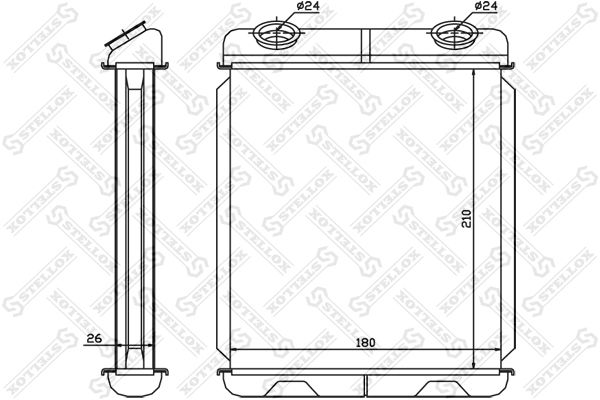 STELLOX Lämmityslaitteen kenno 10-35085-SX