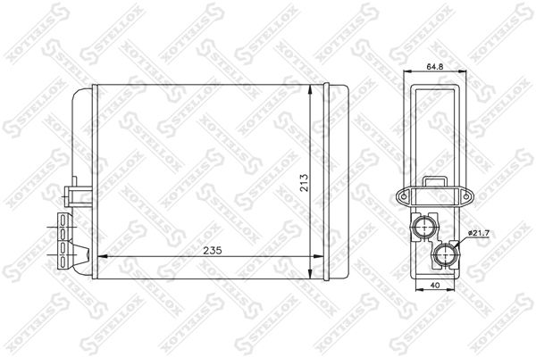 STELLOX Lämmityslaitteen kenno 10-35087-SX