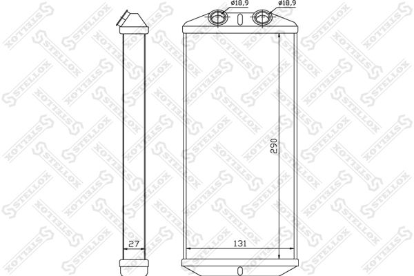 STELLOX Lämmityslaitteen kenno 10-35140-SX