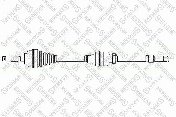 STELLOX Vetoakseli 158 1746-SX