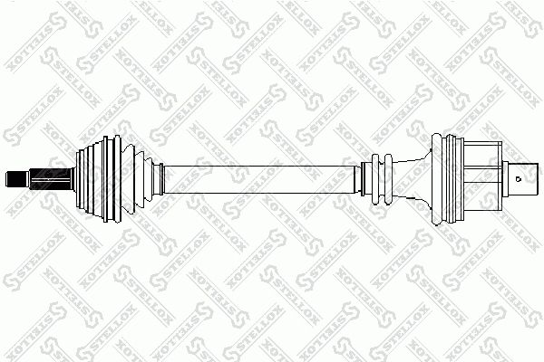 STELLOX Vetoakseli 158 1770-SX