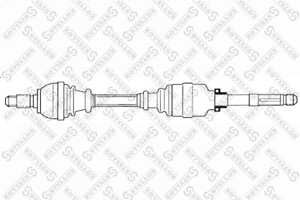 STELLOX Vetoakseli 158 1775-SX