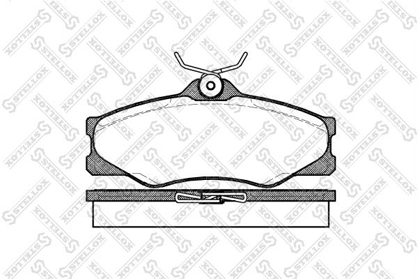 STELLOX Jarrupala, levyjarru 234 000B-SX