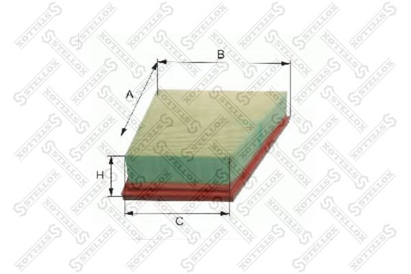 STELLOX Ilmansuodatin 71-00946-SX