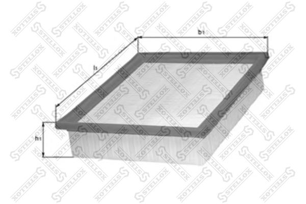 STELLOX Ilmansuodatin 71-01625-SX