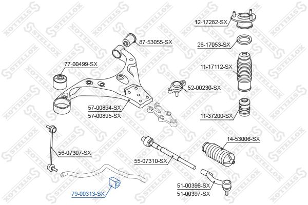 STELLOX Vakaajan hela 79-00313-SX