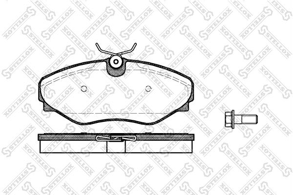 STELLOX Jarrupala, levyjarru 845 020L-SX