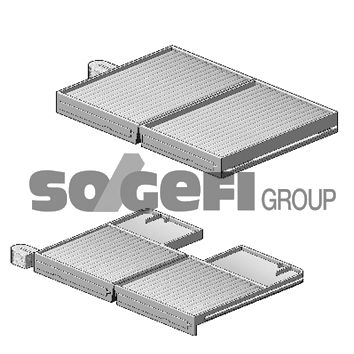 TECNOCAR Suodatin, sisäilma E349