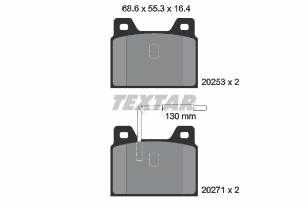 TEXTAR Jarrupala, levyjarru 2025301