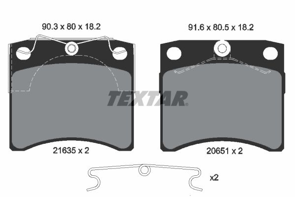 TEXTAR Jarrupala, levyjarru 2163501