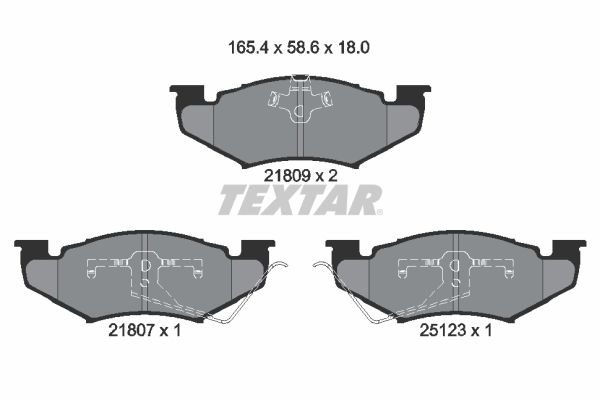 TEXTAR Jarrupala, levyjarru 2180902