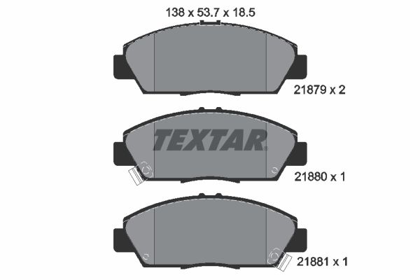 TEXTAR Jarrupala, levyjarru 2187901