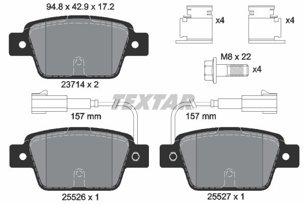 TEXTAR Jarrupala, levyjarru 2371403