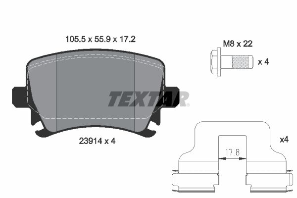 TEXTAR Jarrupala, levyjarru 2391481