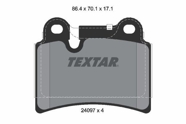 TEXTAR Jarrupala, levyjarru 2409701