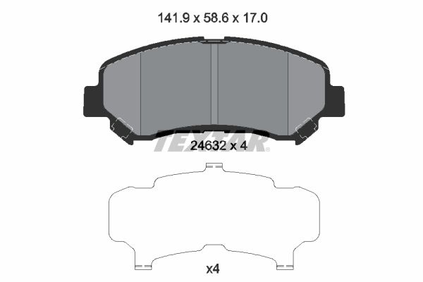 TEXTAR Jarrupala, levyjarru 2463201