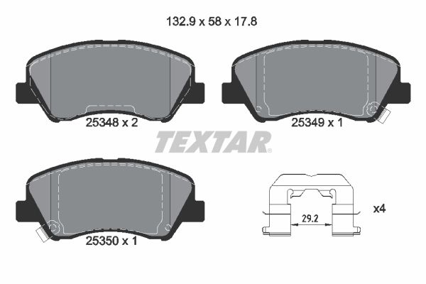 TEXTAR Jarrupala, levyjarru 2534801