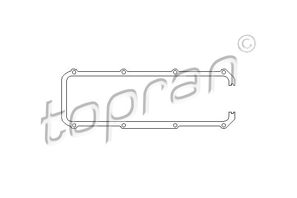 TOPRAN Tiiviste, venttiilikoppa 100 197