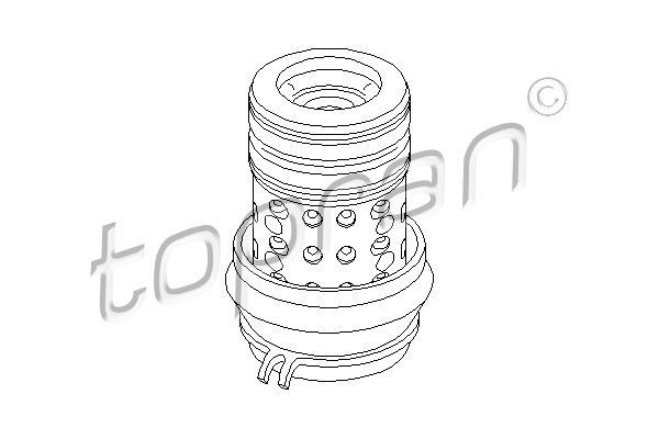 TOPRAN Moottorin tuki 103 022