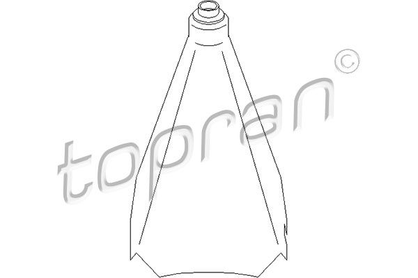 TOPRAN Vaihdetangon verhoilu 110 903