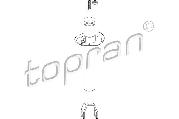 TOPRAN Iskunvaimennin 112 040