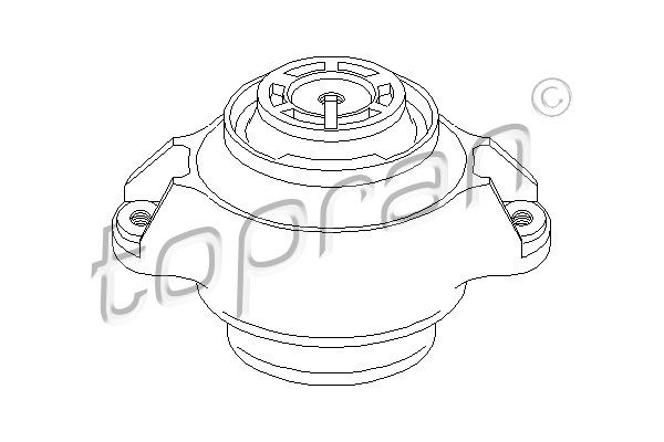TOPRAN Moottorin tuki 400 027